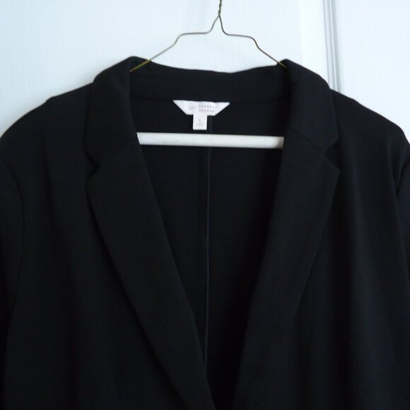NWT Lauren Conrad Blazer Jacket L Black - Picture 4 of 11